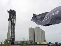 SpaceX Starship launchpad.