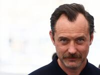 Jude Law at the 76th Cannes Film Festival.