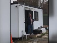 An alleged Russian diplomat squatting in Australia.