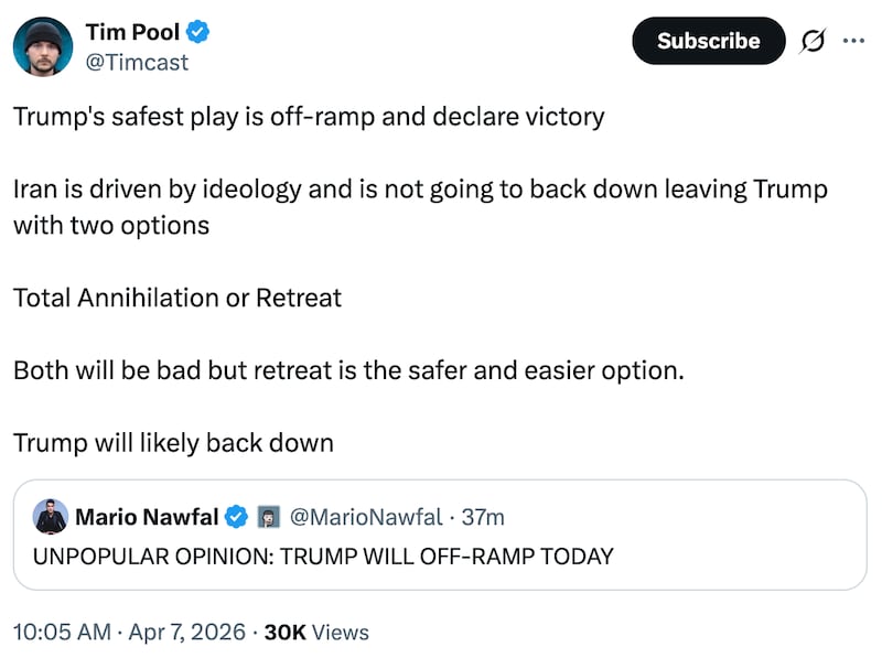 Tim Pool on X