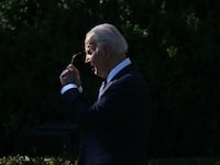 President Joe Biden criticized “convicted felon” Donald Trump at a fundraiser in Connecticut.