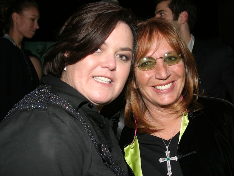 Rosie O'Donnell and Penny Marshall during "Taboo" at the Plymouth Theater and Roxy Nightclub in New York City in 2003.