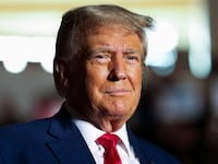 Former U.S. President and Republican presidential candidate Donald Trump