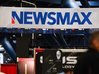 Newsmax logo.
