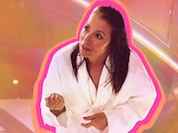 A photo illustration showing Jill Zarin in Below Deck.