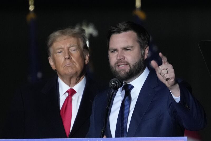Were President Donald Trump to resign or be pushed out, Vice President J.D. Vance would be next in line.