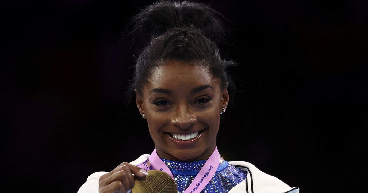 Simone Biles Earns 6th All-Around Gold, Most Decorated Gymnast of All-Time