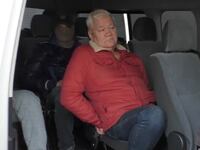 Still image from an FSB video showing the arrest of Robert Shonov, a former employee of the U.S. consulate in Vladivostok.