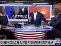 Symone Sanders, Joe Walsh, and Michael Steele on MSNBC's The Weekend.