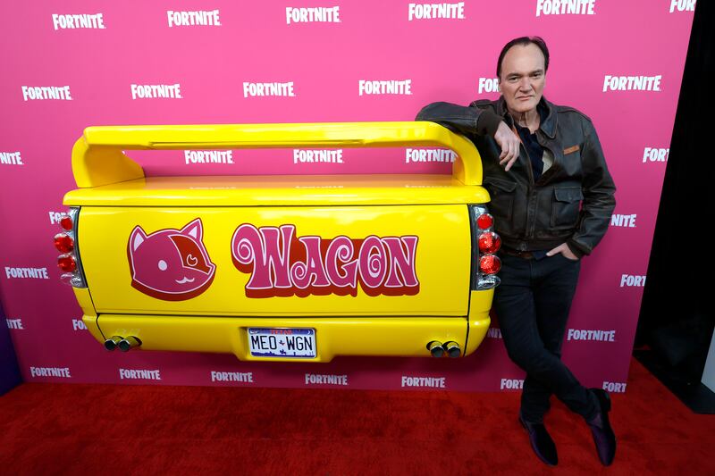 Quentin Tarantino attends Fortnite Now Playing, celebrating "The Lost Chapter" on November 19, 2025 at the Vista Theater in Hollywood, California.