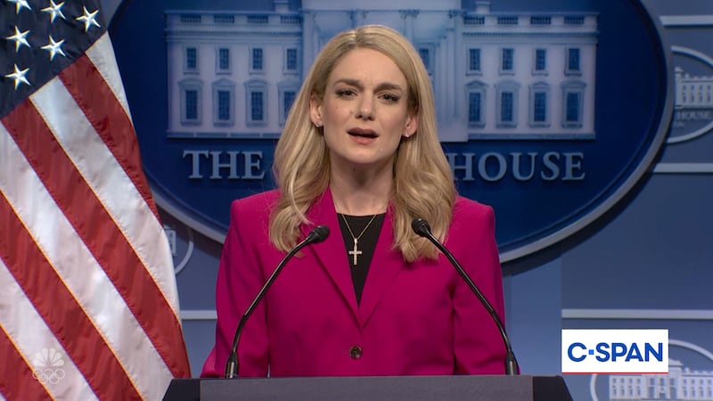 SNL, Ashley Padilla as Karoline Leavitt