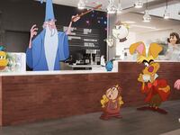A hero image from the Disney short Once Upon a Studio would be great