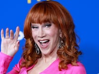 LOS ANGELES, CALIFORNIA - NOVEMBER 21:Kathy Griffin attends Out100 2025 Celebration at Nya Studios on November 21, 2025 in Los Angeles, California. (Photo by Frazer Harrison/Getty Images)