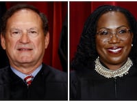 Justices Samuel Alito and Ketanji Brown Jackson