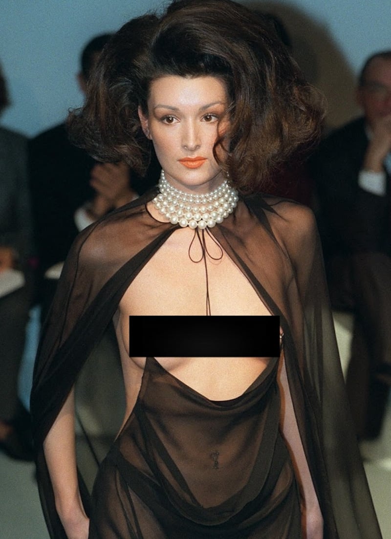 The original Mugler look from 1998.