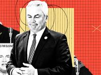 Photo Illustration of James Comer.