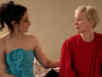 Jenny Slate as Nikki, Michelle Williams as Molly in 'Dying for Sex'