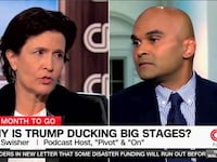 Kara Swisher questioned Trump's "cognitive challenges."