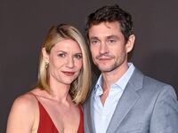 Claire Danes and Hugh Dancy attend Netflix's "The Beast In Me" New York Premiere at The Plaza Hotel on November 05, 2025 in New York City.
