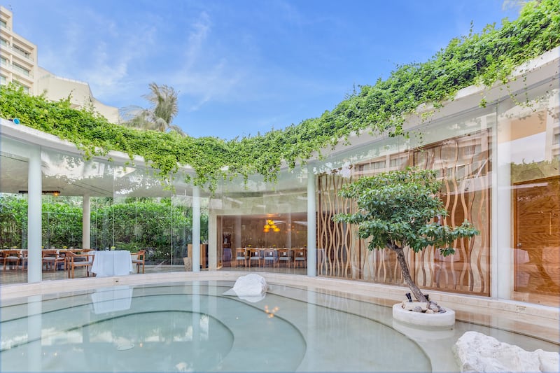 A pool at Live Aqua Cancun