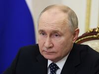 Russian President Vladimir Putin looks tired