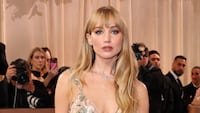 Jennifer Lawrence attends the 83rd Annual Golden Globe Awards at the Beverly Hilton on January 11, 2026, in Beverly Hills, California.