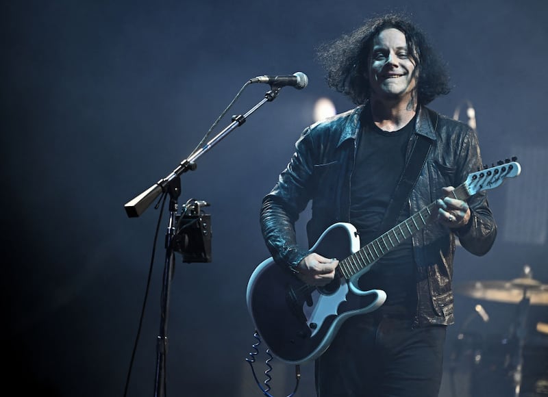 US musician Jack White performs at the annual Corona Capital music festival in Mexico City on November 17, 2024. (Photo by CARL DE SOUZA / AFP) (Photo by CARL DE SOUZA/AFP via Getty Images)