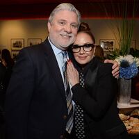 Mike Rinder and Leah Remini attend a screening at Linwood Dunn Theater at the Pickford Center for Motion Study on May 17, 2018 in Hollywood, California.