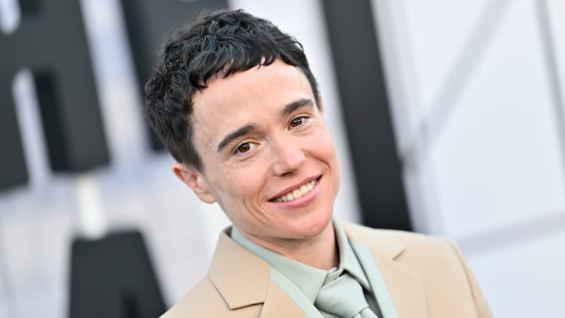 Elliot Page at "The Umbrella Academy" fourth and final season premiere held at The Egyptian Theatre on August 5, 2024, in Hollywood, California.