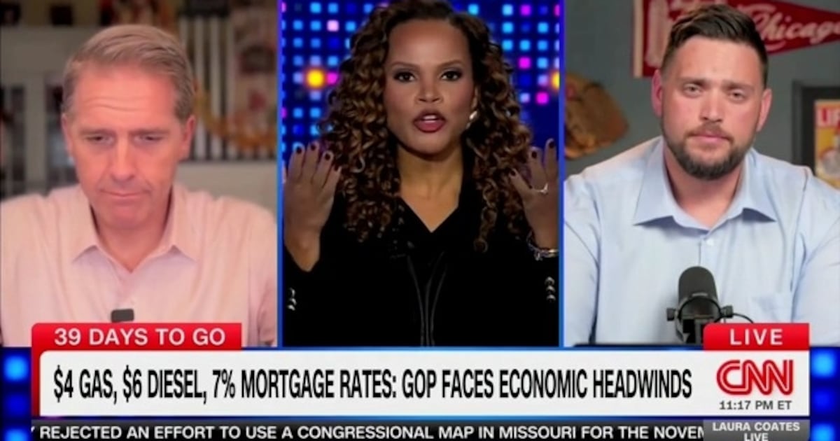 CNN-Moderator rügt Scott Jennings in peinlicher Live-Sendung