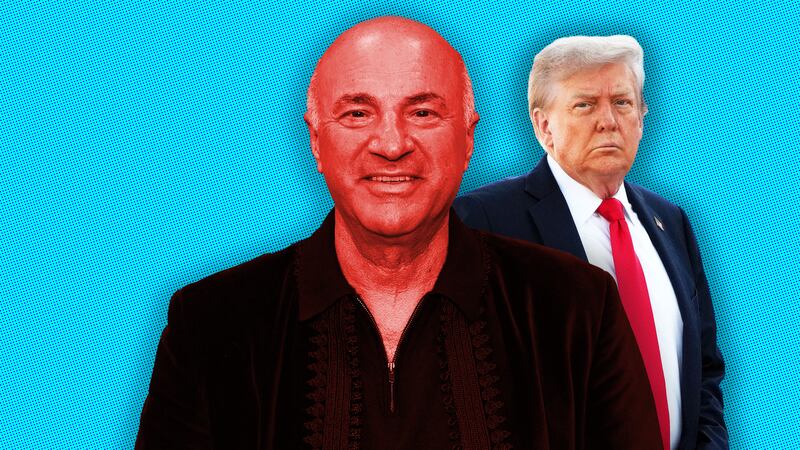 Kevin O'Leary, Donald Trump