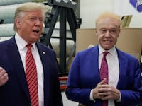President Donald Trump, Australian businessman Anthony Pratt, and Australian Prime Minister Scott Morrison.