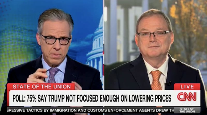 Kevin Hassett on State of the Union with Jake Tapper