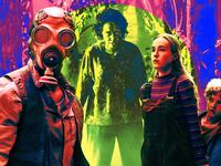 A photo illustration of the cast of Teacup on Peacock.