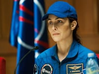 A photo including Noomi Rapace in the series Constellation on Apple TV+