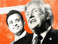 Donald Trump and Vivek Ramaswamy