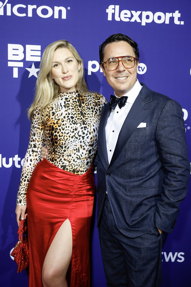 Olivia Nuzzi and Ryan Lizza in 2023.