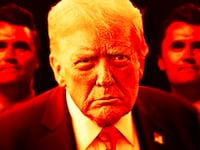 A photo illustration of President Donald Trump and Charlie Kirk.
