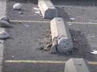 Scene of an alleged vehicle attack against the Israelis for Christ group in Billings, Montana.