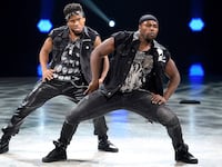 Contestant Vigil Gadson and Joshua Allen perform a Hip-Hop routine on So You Think You Can Dance.