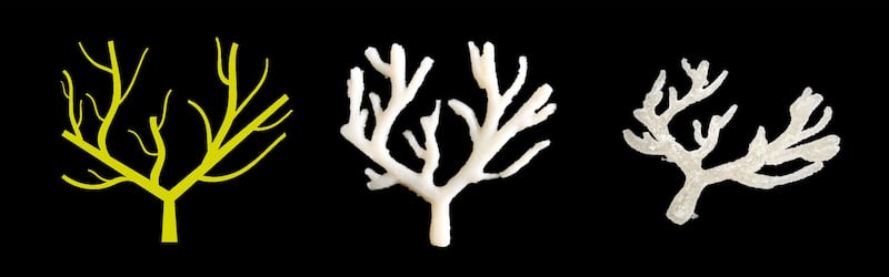 A photo including a 3D printed shape