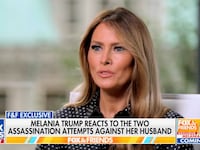 Melania Trump speaks about the assassination attempts on her husband, Donald Trump, in a ‘Fox & Friends’ interview.