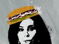 Jeanine Pirro gets the Banksy treatment.