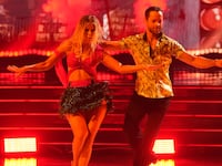 Photo of Ariana Madix and Pasha Pashkov dancing to Britney Spears on 'Dancing With the Stars'