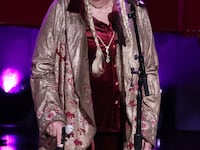 Joni Mitchell insulted Donald Trump during her Hollywood Bowl show.