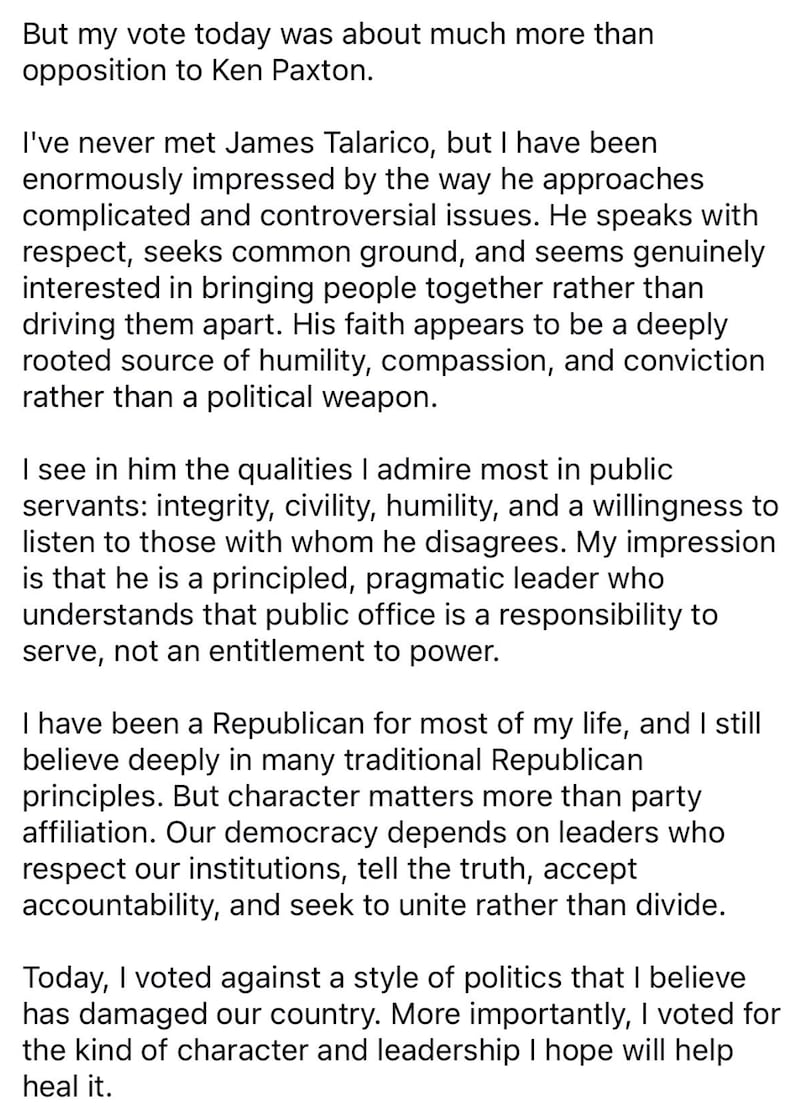 Facebook/Neil Bush
