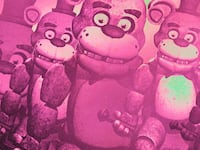 A photo illustration of Five Nights at Freddy’s