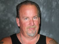 Reality star Darrell Sheets participates in Jarrod Schultz & Brandi Schultz's 2nd Year Of Storage Wars Party held at Now & Then Thrift Store on March 3, 2012 in Tustin, California.