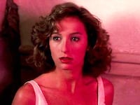 Actress Jennifer Grey appears in the finale of the 1987 film, ‘Dirty Dancing.'