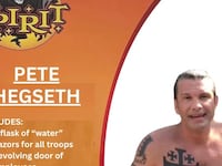 Pete Hegeseth Halloween costume